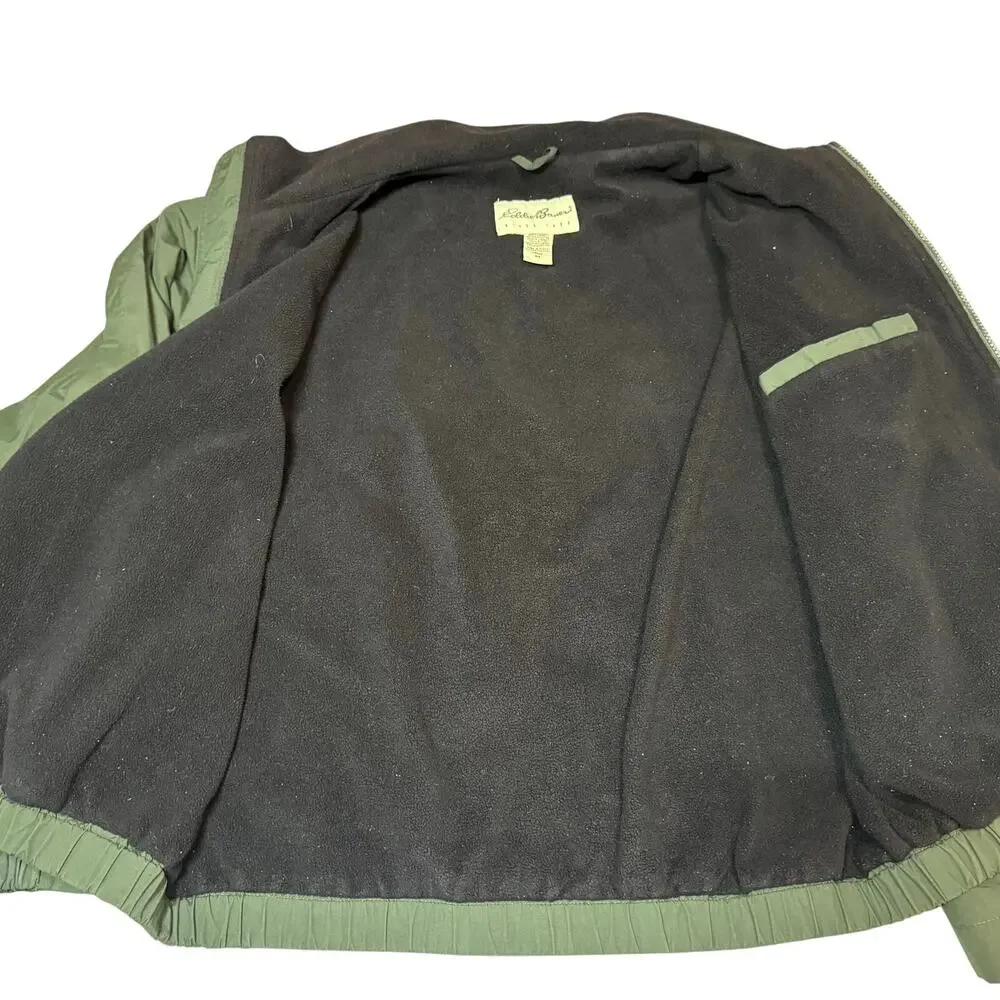 Vintage Eddie Bauer Fleece Line Jacket Mens Size Medium